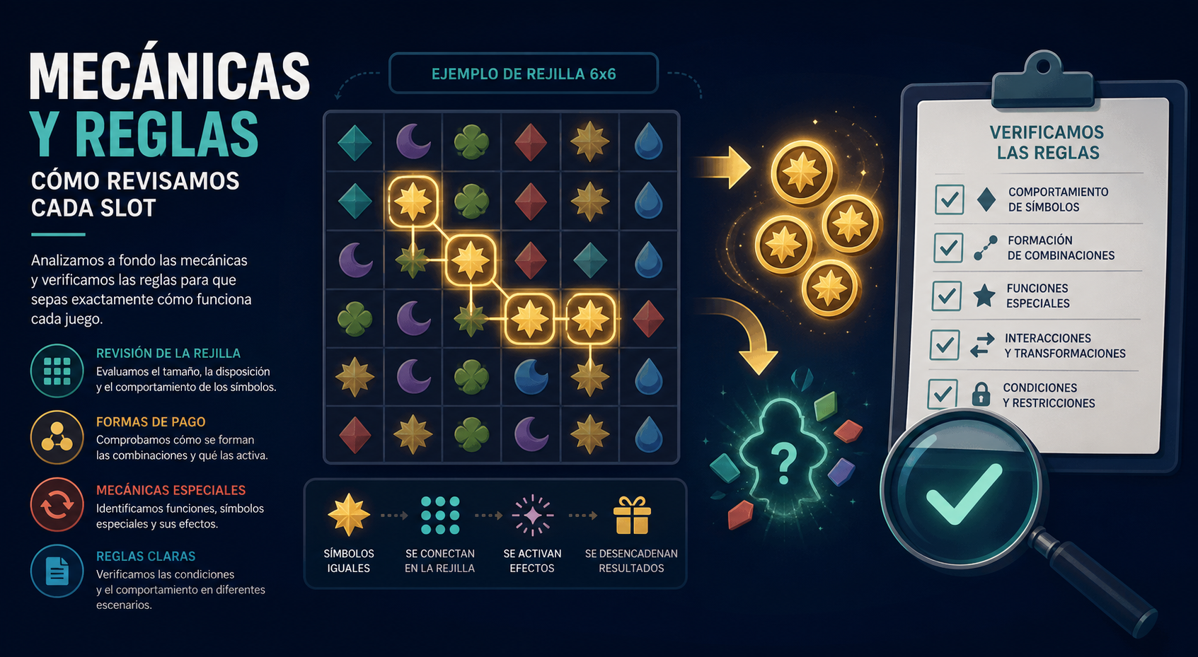 Cómo revisar las mecánicas y reglas de un juego de ELK Studios