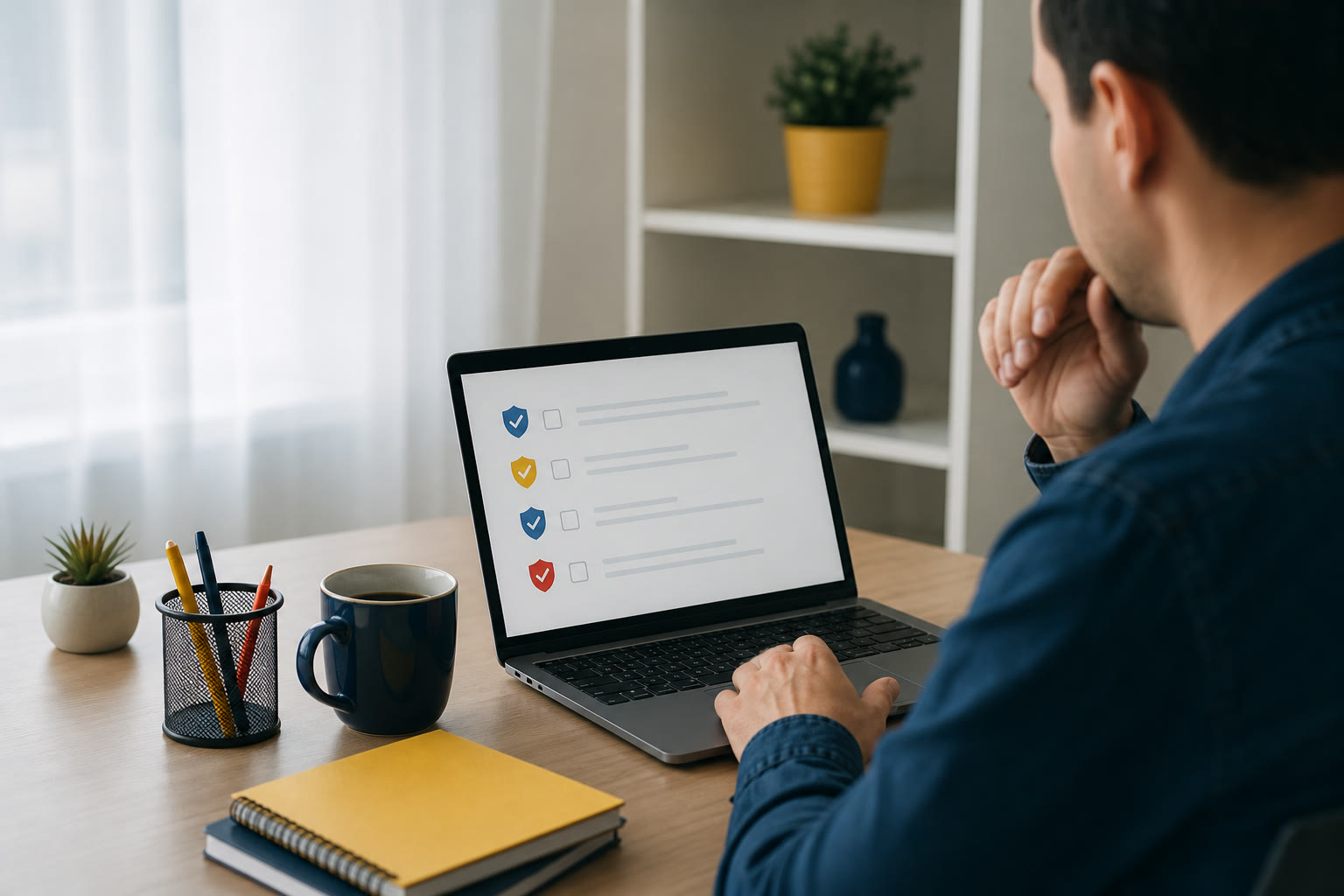 Persona adulta revisando cómo verificar el juego online regulado en Colombia