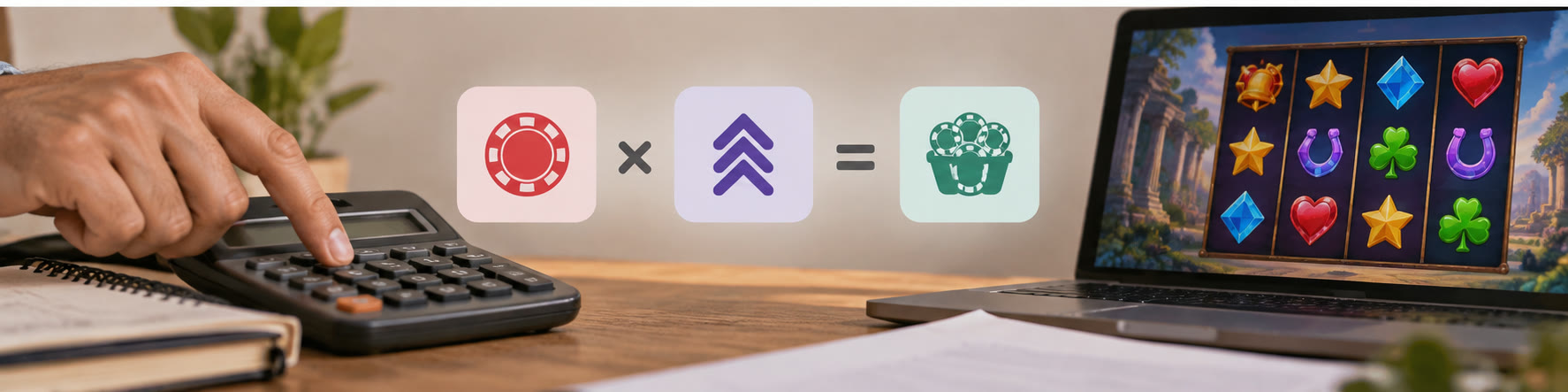Ejemplo visual del calculo del coste de Bonus Buy segun la apuesta