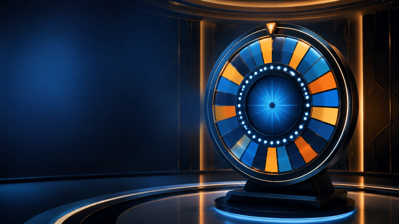 Rueda digital HD de casino asociada a la tecnología DigiWheel