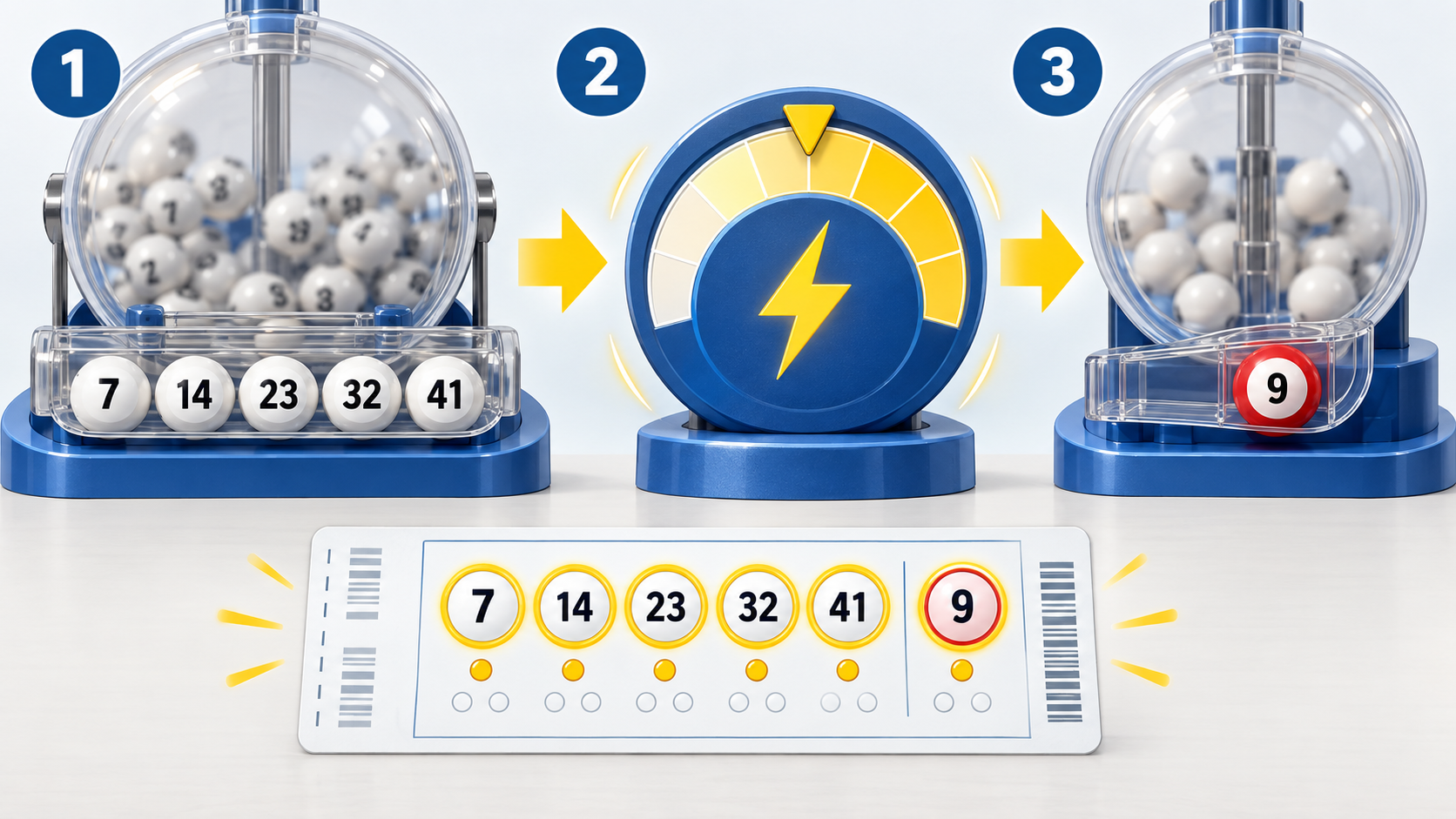 Diagrama de las fases de una ronda de Lightning Ball