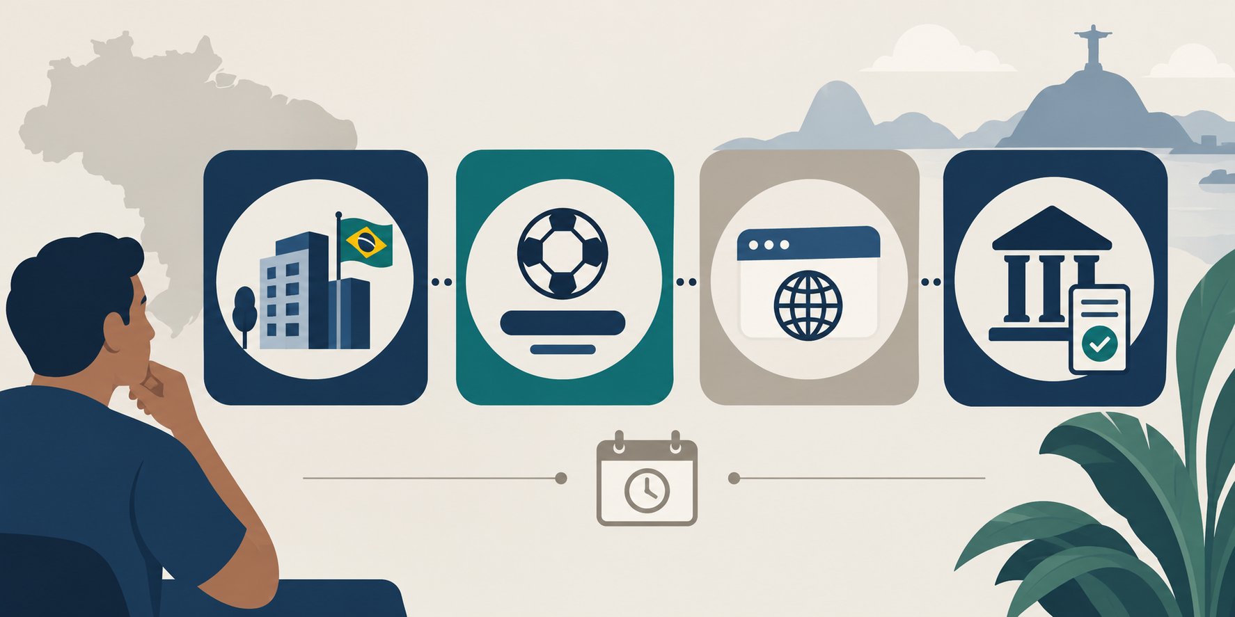 Esquema para comprobar empresa, marca, dominio y autorizacion de un operador en Brasil